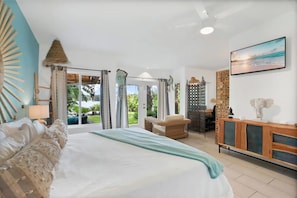 4 habitaciones, tabla de planchar con plancha, wifi y ropa de cama