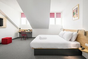 Chambre Double Ville, vue ville | 1 chambre, bureau, espace de travail pour ordinateur portable