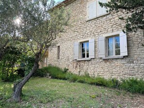 Exterior - La Familiale - Provencal house with swimming pool and breathtaking view of Gordes (Gordes)
