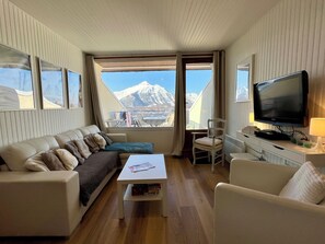 Smart-tv, ett musikbibliotek och en stereo