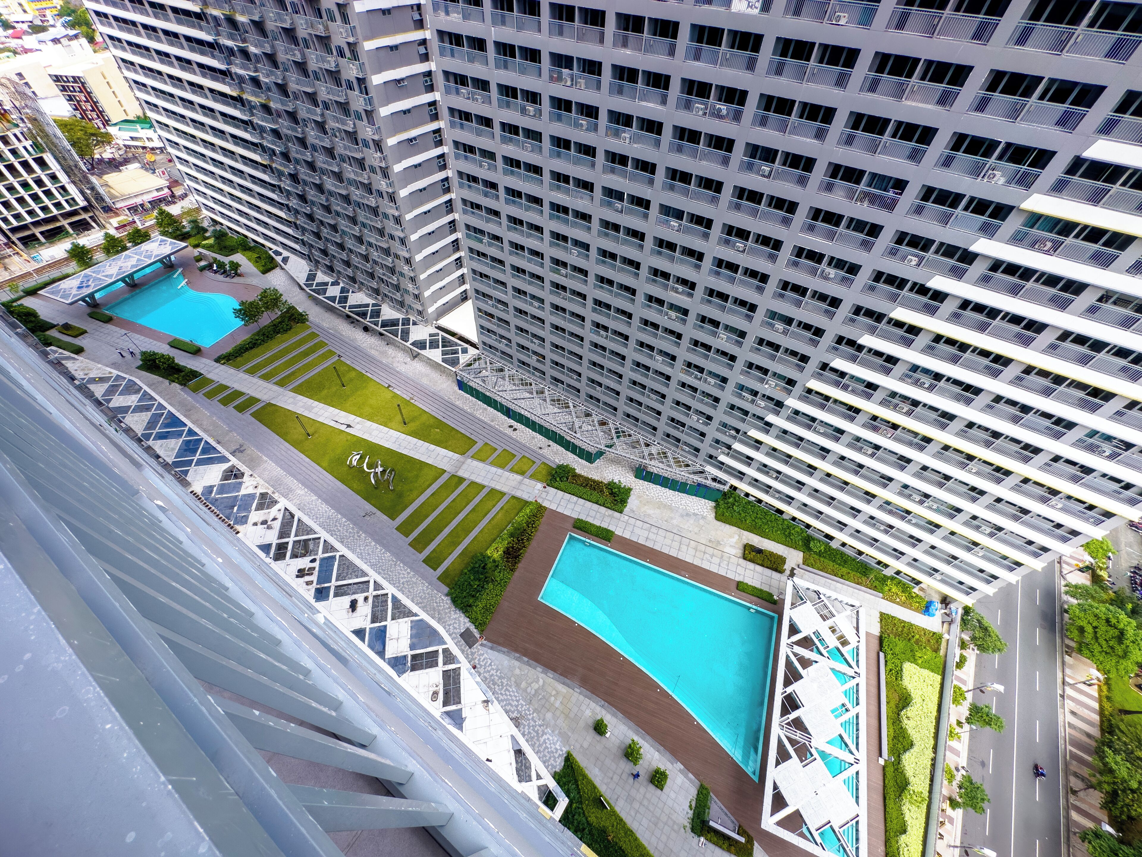 Vue depuis le balcon