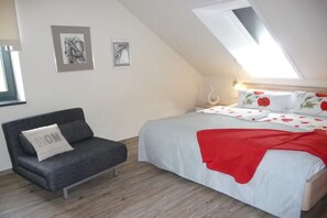 2 bedrooms, iron/ironing board, free WiFi, bed sheets - Loft-appartement aan de Elde (Plau am See)