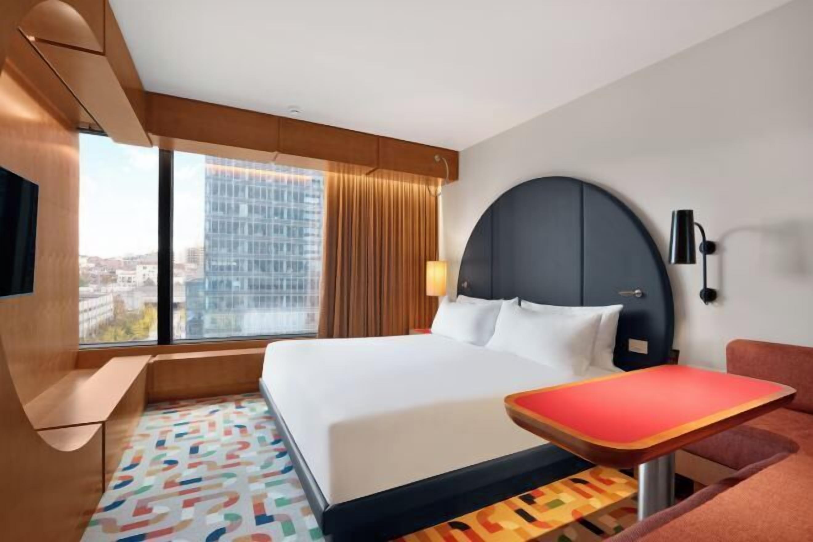 Premium bedding, minibar, in-room safe, laptop workspace