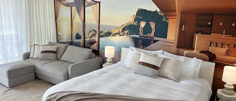 1 slaapkamer, een strijkplank/strijkijzer, internet, beddengoed