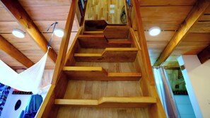 Cabin Tiêu chuẩn, ban công, quang cảnh núi | 1 phòng ngủ, bộ trải giường