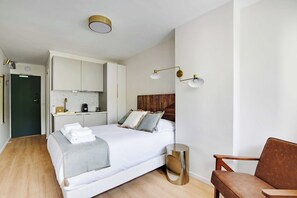 Desk, iron/ironing board, free WiFi, bed sheets
