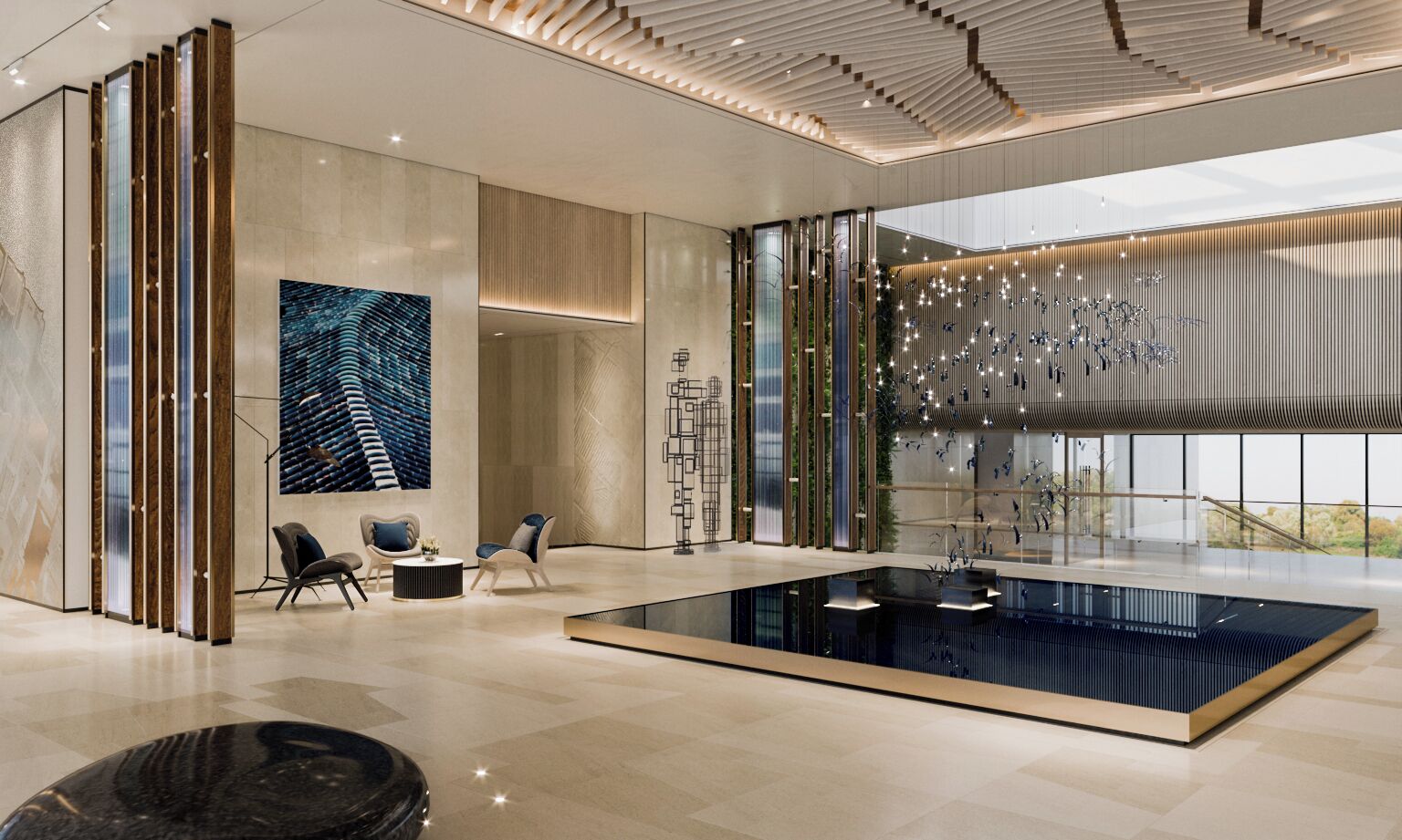 منطقة الاستقبال