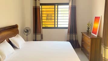 1 bedroom, iron/ironing board, WiFi, bed sheets