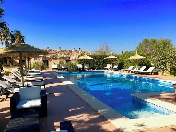 Seasonal outdoor pool