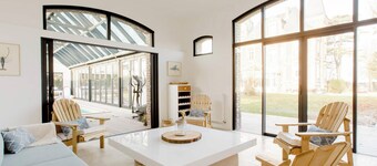 Ecurie les Tourelles indoor swimming pool & spa in Normandy