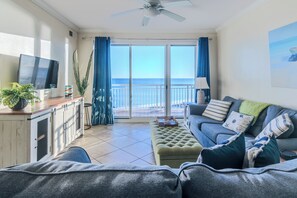 Smart TV - Beachview Condo at Legacy Tower 2 -706 - fully furnished 2 bedroom 2 bathroom (Gulfport)