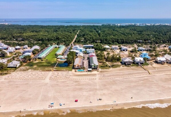 Sun loungers, beach towels