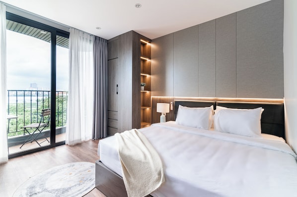 Literie hypoallergénique, chambres insonorisées