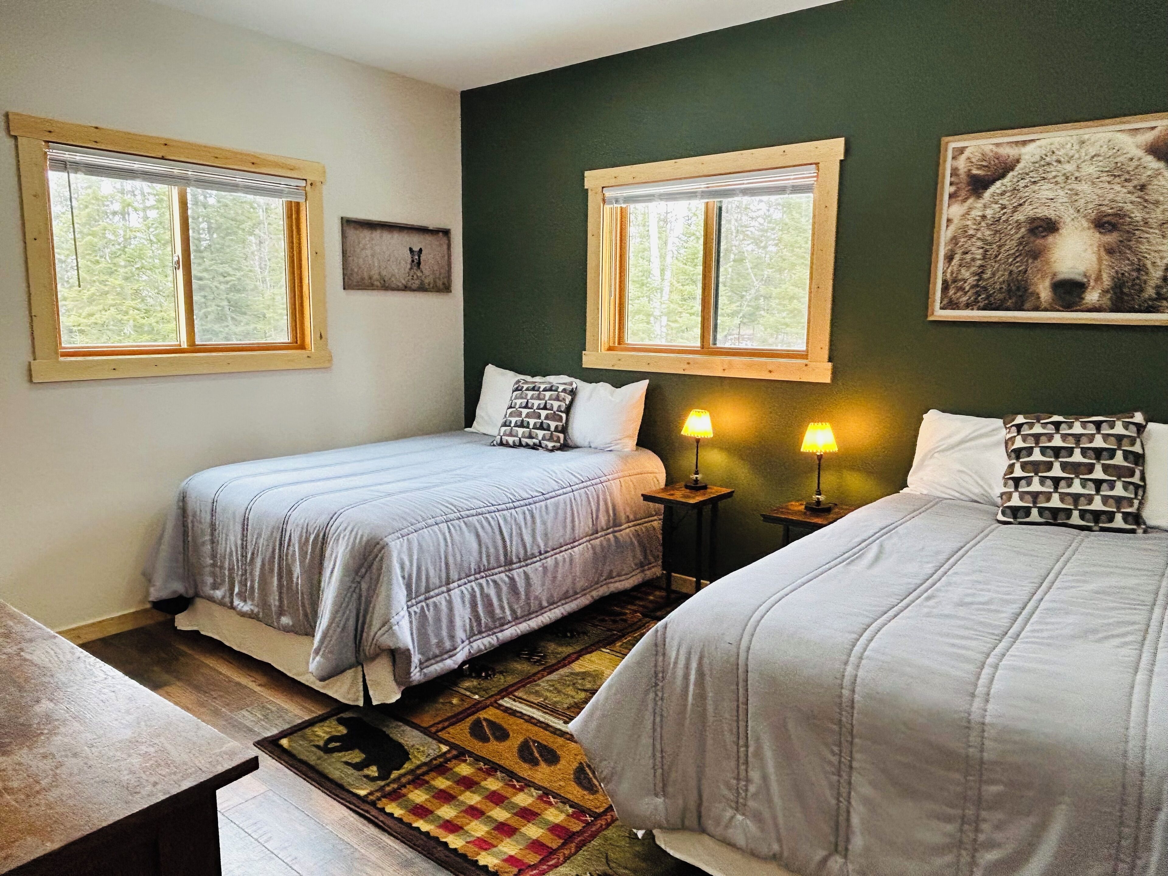 2 Schlafzimmer, Reisekinderbett, kostenloses WLAN, Bettwäsche