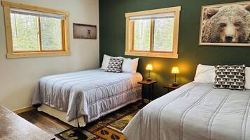 2 Schlafzimmer, Reisekinderbett, kostenloses WLAN, BettwÀsche