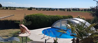 Vacation home in the countryside. Plenty of space for families with children.