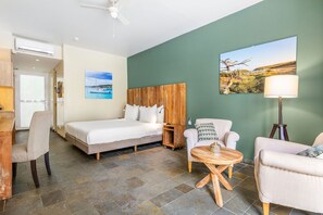 1 slaapkamer, een bureau, wifi, beddengoed