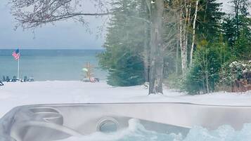 Idromassaggio all'aperto