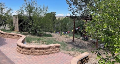 Unique 4-bedroom house on the edge of Santa Fe filled with amazing things.