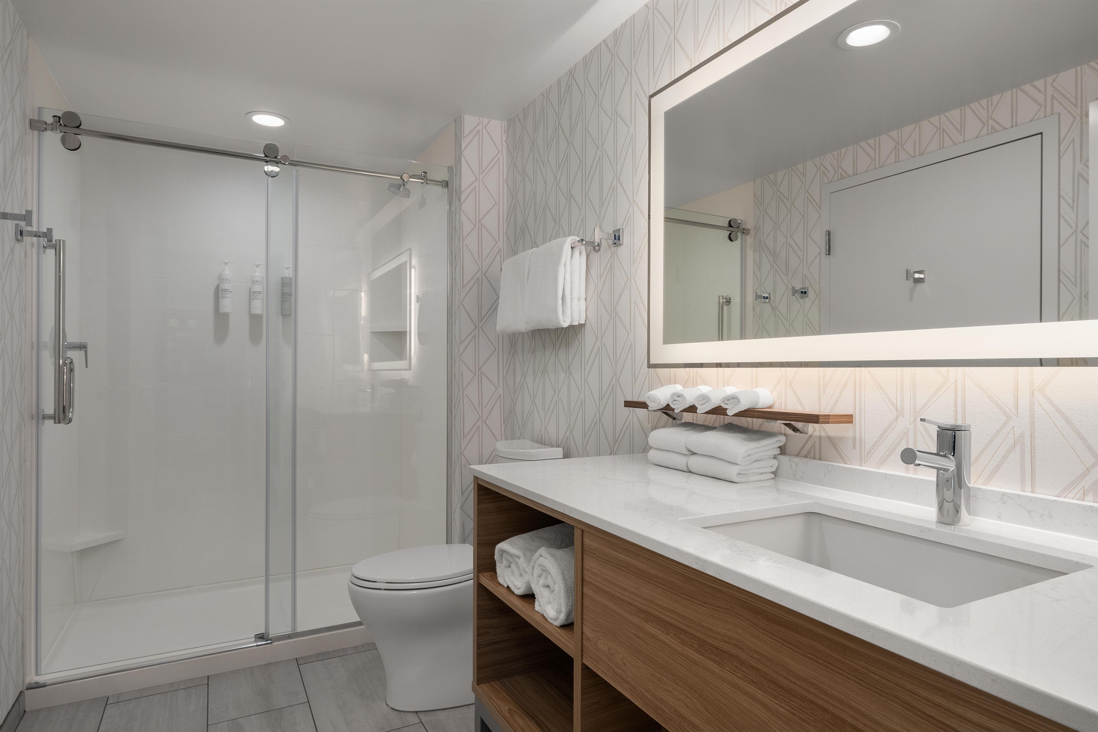 Douche de la salle de bain