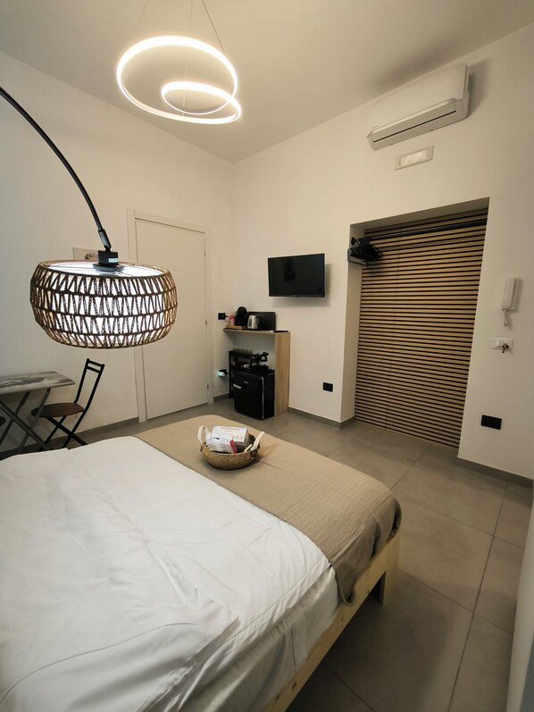 2 soverom, strykejern/-brett, reiseseng for barn og wi-fi