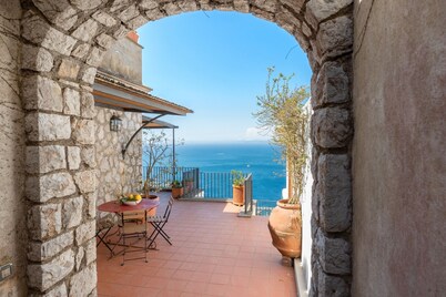 Beautiful sea view with swimming pool