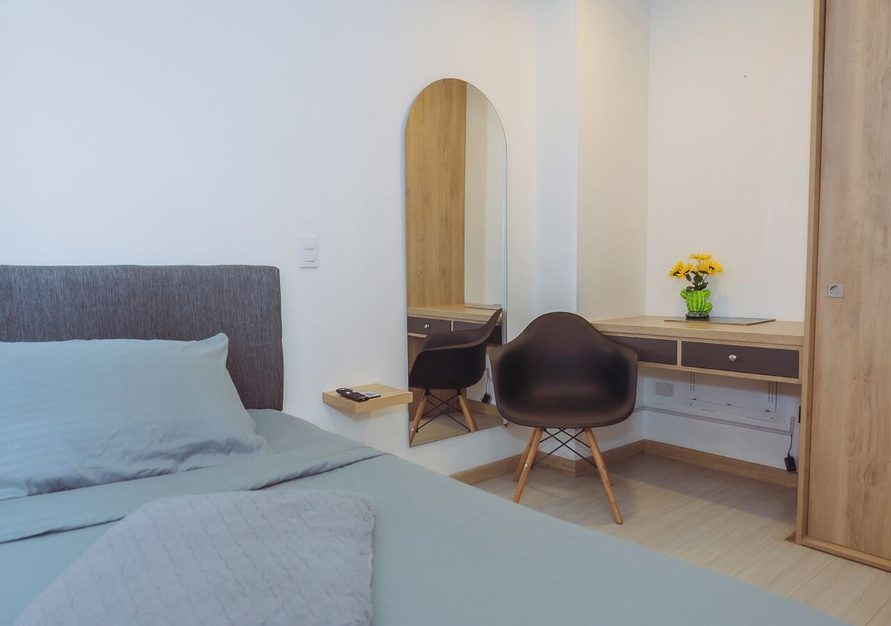 1 habitación, escritorio, wifi gratis y ropa de cama 