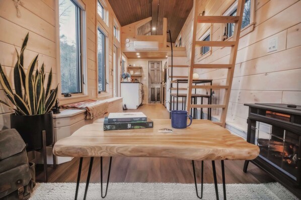 Interior - Thistle House at Camp Greenwood Vermont with Sauna (Chester)