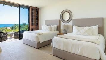 Condo Confort, vista al mar | 3 habitaciones, ropa de cama de alta calidad y decoración personalizada