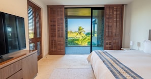 3 quartos, roupas de cama premium, individualmente decorados