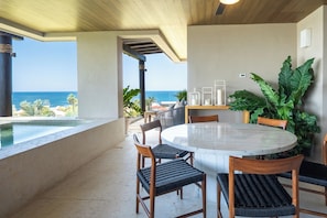 Comfort Condo, Sea View | Terrace/patio - Tau Residences (Punta de Mita)