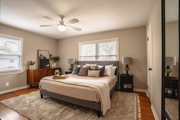 3 bedrooms, WiFi, bed sheets