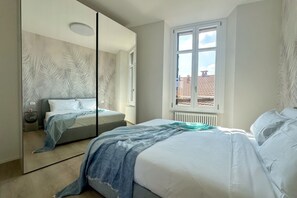 1 soverom, strykejern/-brett, wi-fi og sengetøy