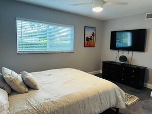 2 bedrooms, iron/ironing board, free WiFi, bed sheets