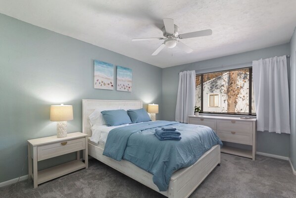 2 chambres, Wi-Fi, literie fournie