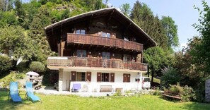 Exterior - Champéry (CH) winter/summer, confort apart. 4-5p. in wooden chalet, superb view! (Champéry)