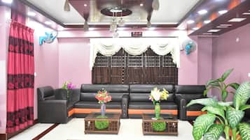 Sala de estar en el lobby