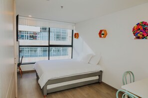 1 bedroom, WiFi, bed sheets, wheelchair access