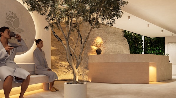 Recepción del spa