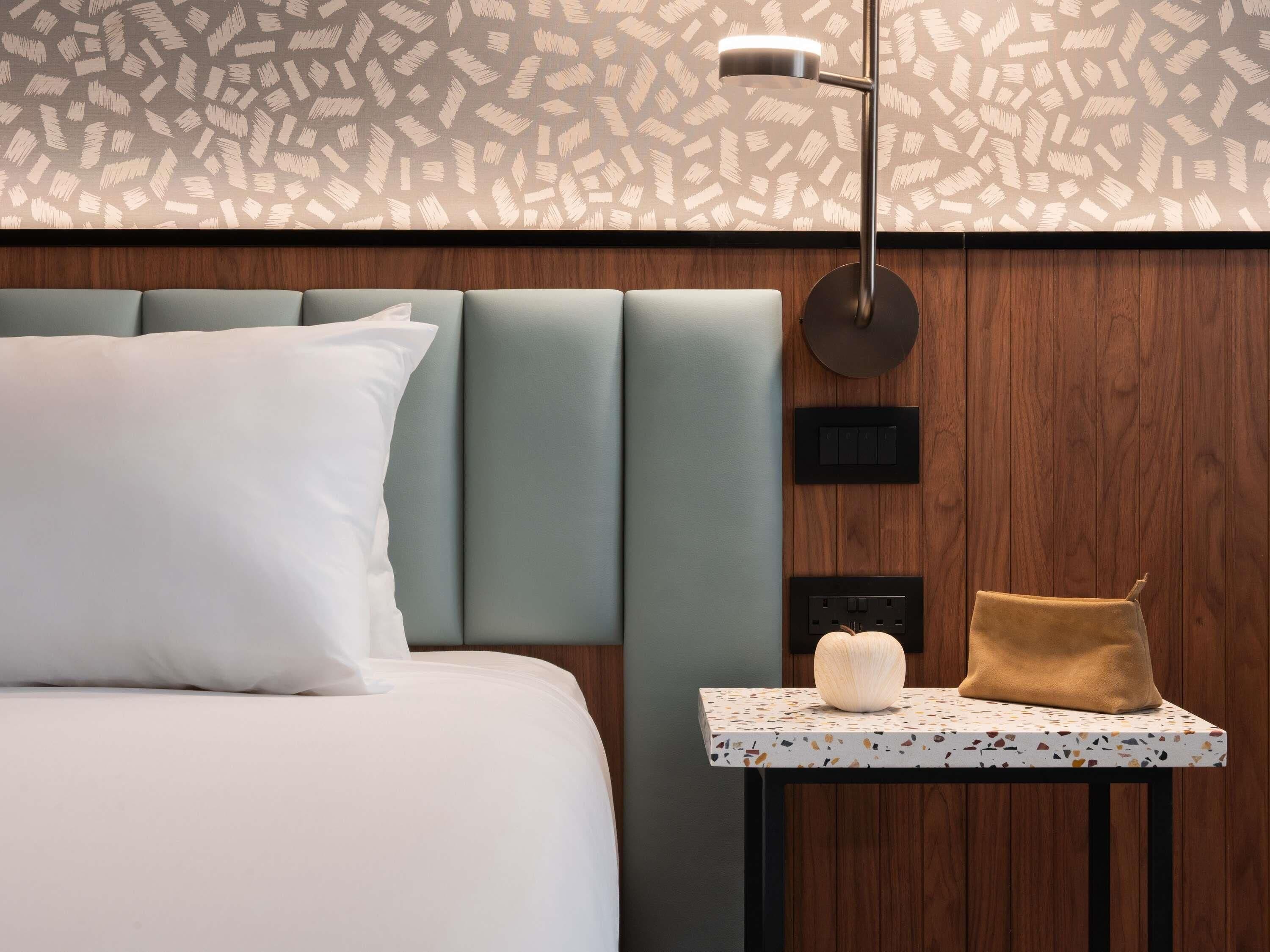 Premium bedding, individually decorated, individually furnished, desk