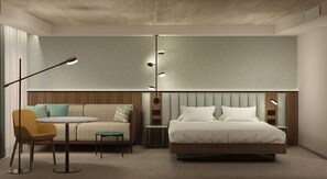 Family Room, 2 Double Beds | Premium bedding, desk, laptop workspace, soundproofing