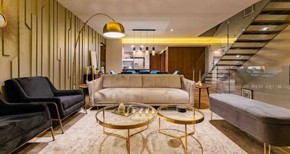 Stylish 3-Level Penthouse with Private Rooftop