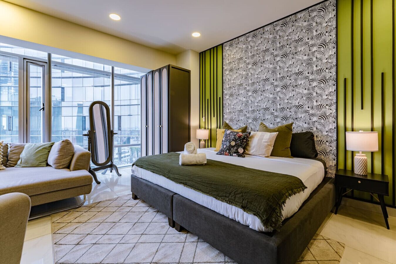 1 chambre, fer et planche à repasser, Wi-Fi, draps fournis