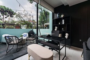 Interior - Elegant Polanco Home with BBQ Balcony, Ideal for Work or Leisure (Ciudad de México)