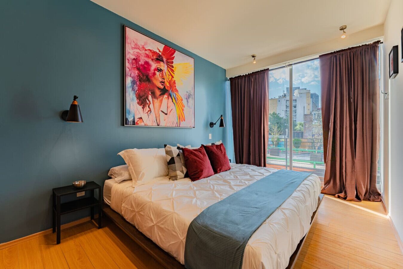 2 bedrooms, iron/ironing board, travel crib, WiFi