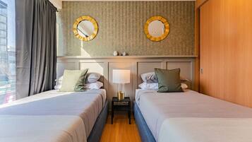 2 bedrooms, iron/ironing board, travel crib, WiFi