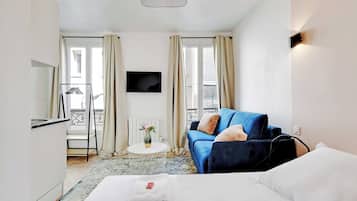 Fer et planche Ă repasser, Wi-Fi gratuit, draps fournis