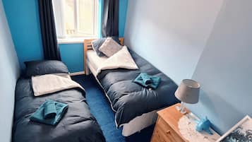 Rumah | 3 kamar tidur, setrika/meja setrika, Wi-Fi gratis, dan seprai linen