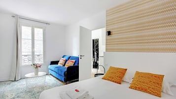 1 bedroom, desk, iron/ironing board, free WiFi