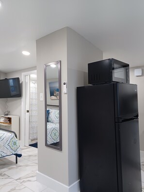 1 chambre, fer et planche Ă repasser, Wi-Fi, draps fournis